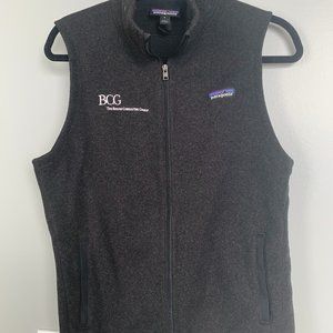 Black BCG Patagonia Fleece Vest - Size M